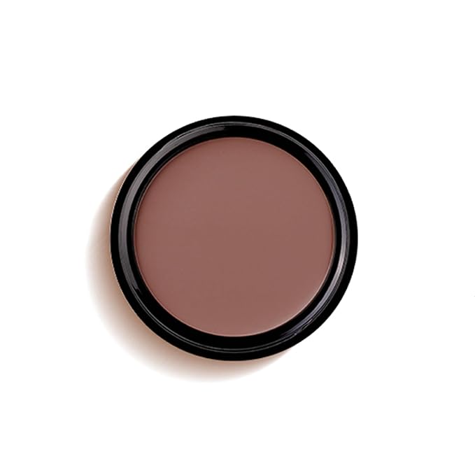 Mallofusa Single Color Face Makeup Concealer Foundation Palette Creamy Moisturizing Contouring 0.49oz (Dark Coffee)-Velvo Beauty