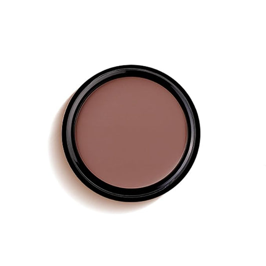 Mallofusa Single Color Face Makeup Concealer Foundation Palette Creamy Moisturizing Contouring 0.49oz (Dark Coffee)-Velvo Beauty