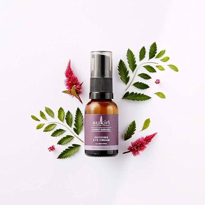 Sukin Purely Ageless Reviving Eye Cream, 0.85 fl oz-Velvo Beauty