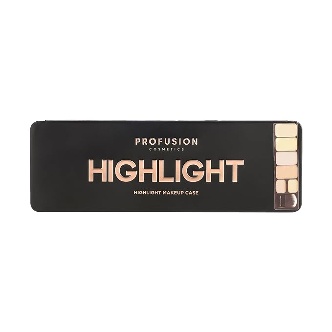 Profusion Cosmetics Highlight Makeup Case - 5.10z Clear-Velvo Beauty