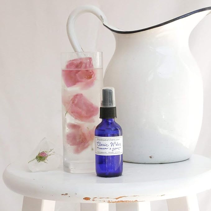 Farmaesthetics Classic Waters Rosewater and Glycerin (2 fl oz) | Ethically Sourced Sustainable Beauty | Clean, All Natural, Small Batch Skincare-Velvo Beauty