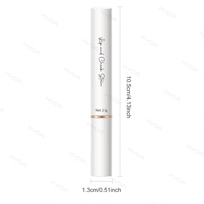 KYDA PH-Activated Lip and Cheek Stain, PH Color Changing Formula for Lasting Custom Lip Color, Keep Lips Soft and Moisturizing with Avocado Oil, Multiuse Color Balm, PINK-Velvo Beauty