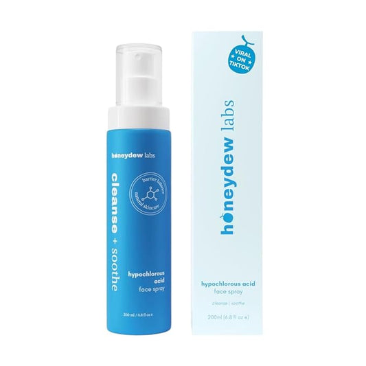 Hypochlorous Acid Spray – HOCl Face & Skin Mist for Acne, Eczema & Irritation – Multi-Purpose Skin Repair – Eyelid Cleanser, Post-Workout, Post-Procedure, Scalp & Sensitive Skin – 6.8 oz-Velvo Beauty