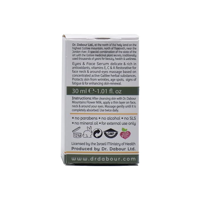 Dr. Dabour Anti Aging Face And Eye Serum 1.01 OZ-Velvo Beauty