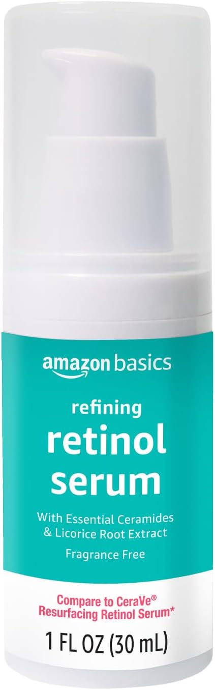 Amazon Basics Retinol Serum for Face, 1 Fluid Ounce, 1-Pack-Velvo Beauty