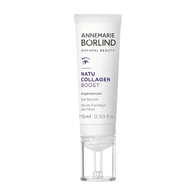 ANNEMARIE BÖRLIND - NATU COLLAGEN Eye Serum - firming, refreshing and radiant eye care, with botanical collagen and plant-based protein, under eye serum, 0.50 Fl. Oz.-Velvo Beauty