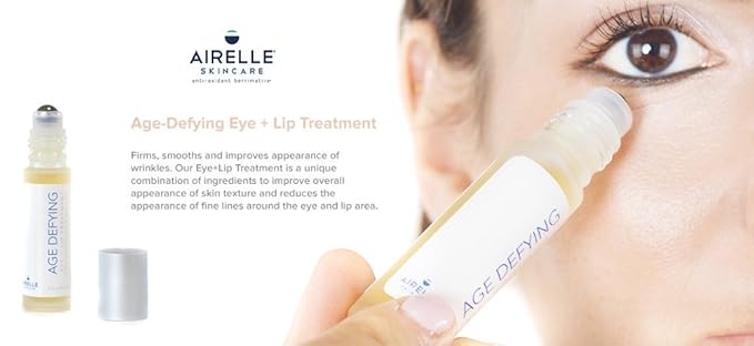 Airelle Age-Defying Eye and Lip Treatment | Anti Aging, Helps Reduce Wrinkles, Fine Lines | Dermatologist Recommended | Hyaluronic Acid, Berrimatrix | Natural Ingredients | .3 Fl Oz-Velvo Beauty