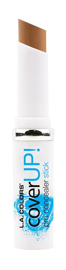 L.A. Colors Cover Up! Concealer Stick, Warm Beige, 1 Ounce-Velvo Beauty