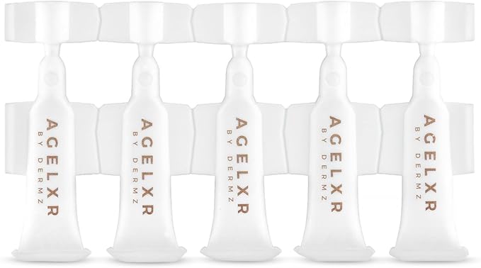 AGELXR - Instant Wrinkle Remover - Quickly Tightens Wrinkles, Fine Lines and Diminishes Puffy Eyes. Instant Facelift Serum - Anti-Aging Formula with Argireline® (30 Vials)-Velvo Beauty