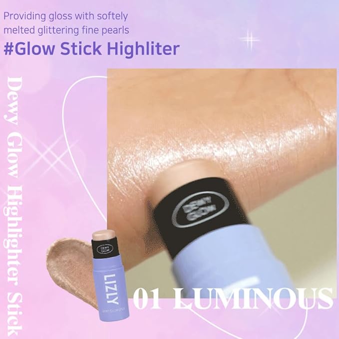 Vegan Blush Stick Multi Balm Cheek Stick Korean Make Up Dewy Glow Balm Stick sonrojo (03 Luminous)-Velvo Beauty