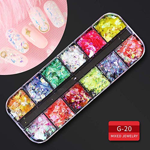 Artdone 9 boxes Nail Rhinestones,Nail Gems Nail Diamonds,Nail Art Studs Nail Crystals Nail Sequins for Nails Kit with 1 Tweezers and 3 Pen for Nail Art Supplies Accessories-Velvo Beauty