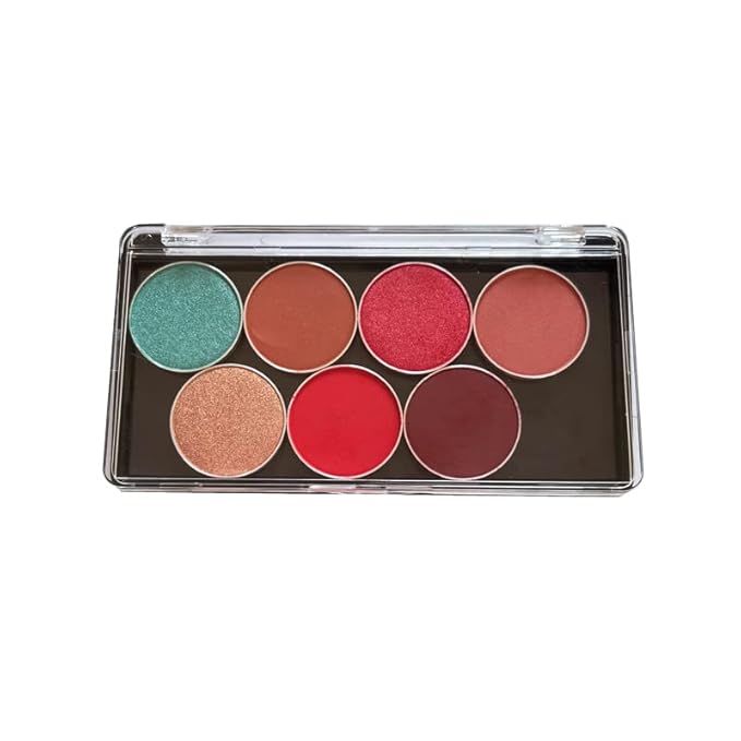 2pcs Rectangular Mini Magnet Make-up Dispensing Plate Eyeshadow Blush Powder Storage Empty Palette with 10pcs metal Stickers-Velvo Beauty