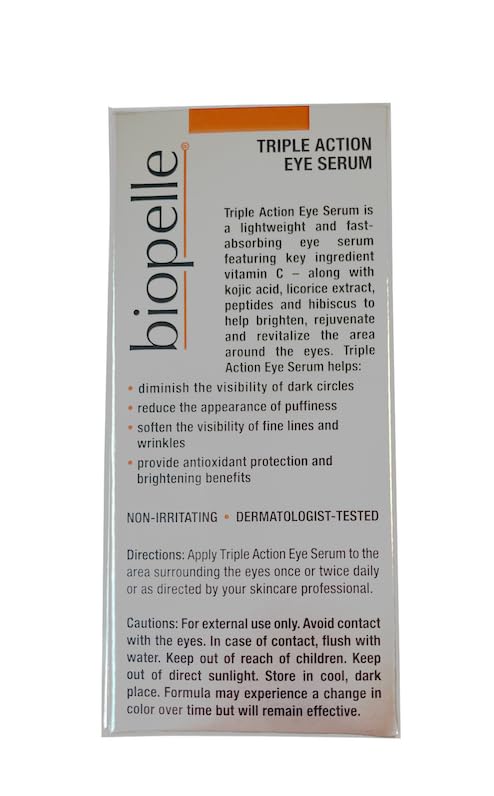 Biopelle Triple Action Eye Serum-Velvo Beauty