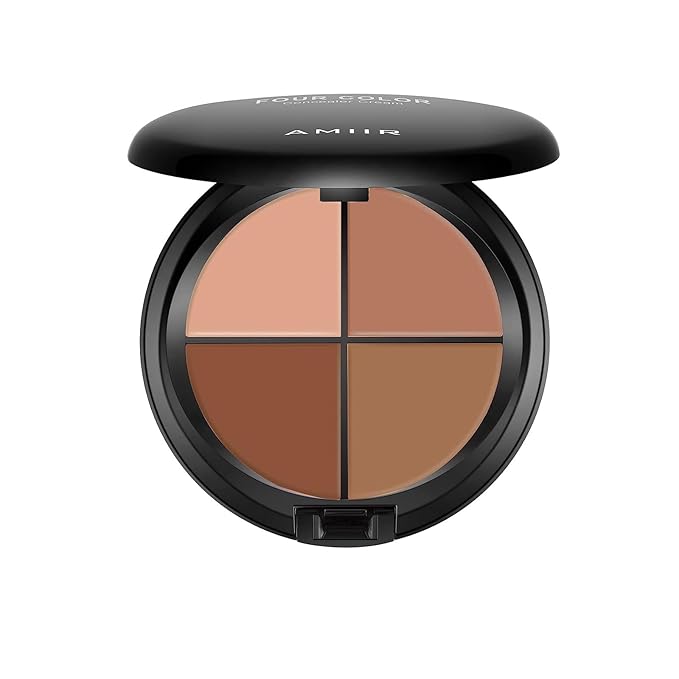 Color Correcting Concealer Cream Full Coverage Professional Makeup Palette Flawless Face Contour, Medium to Dark-Velvo Beauty