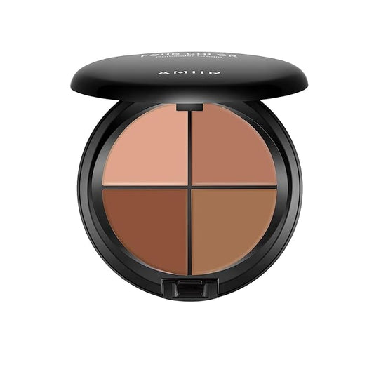 Color Correcting Concealer Cream Full Coverage Professional Makeup Palette Flawless Face Contour, Medium to Dark-Velvo Beauty