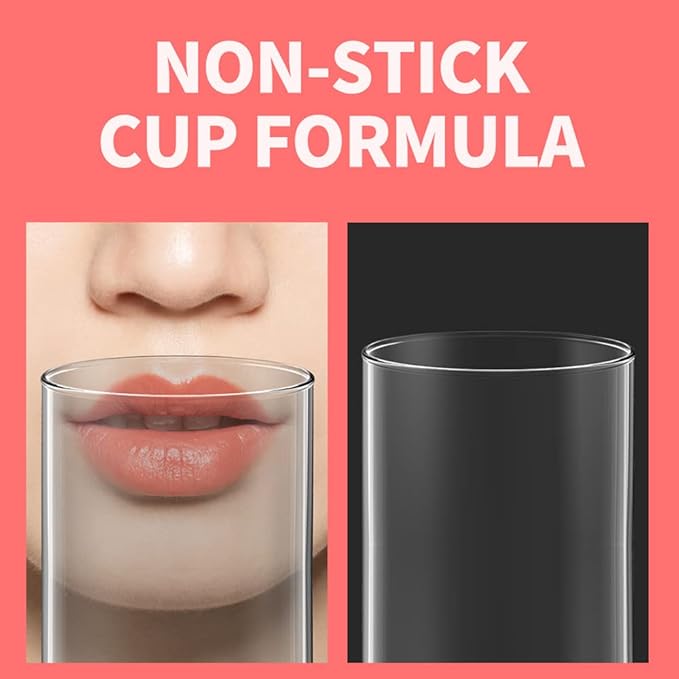 Miniling 6 Colors Lip Tint Stain Set,Korean Gloss Plumping Mini Liquid Lipstick,Multi-use and Cheek Tint,Long lasting Non-Stick Cup Waterproof, High Pigment, Vivid Color, Makeup, 1.0 Count-Velvo Beauty