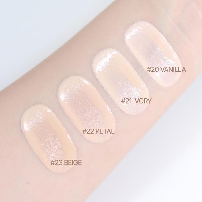 Espoir Be Velvet Fluid Foundation #20 Vanilla 1.05oz | Luxurious Velvet Finish | Thin, Dense Coverage Matte Foundation | Long-Lasting Hydrated Radiance Liquid Foundation | Korean makeup Foundation-Velvo Beauty