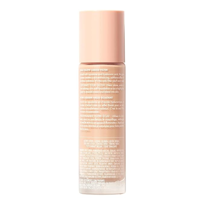 e.l.f. Halo Glow Liquid Filter, Complexion Booster For A Glowing, Soft-Focus Look, Infused With Hyaluronic Acid, Vegan & Cruelty-Free, 1 Fair-Velvo Beauty
