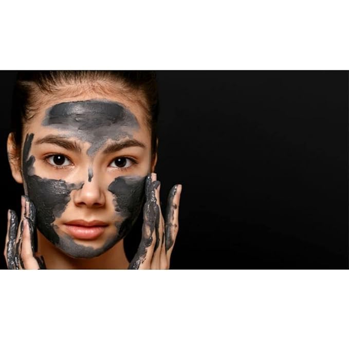 Clay, Dead Sea Mud & Charcoal Gel Face Mask Trio With Applicator, Deep cleansing Clay and Mask Applicator, Facial Therapy PH Balanced Hypo-allergenic-Velvo Beauty