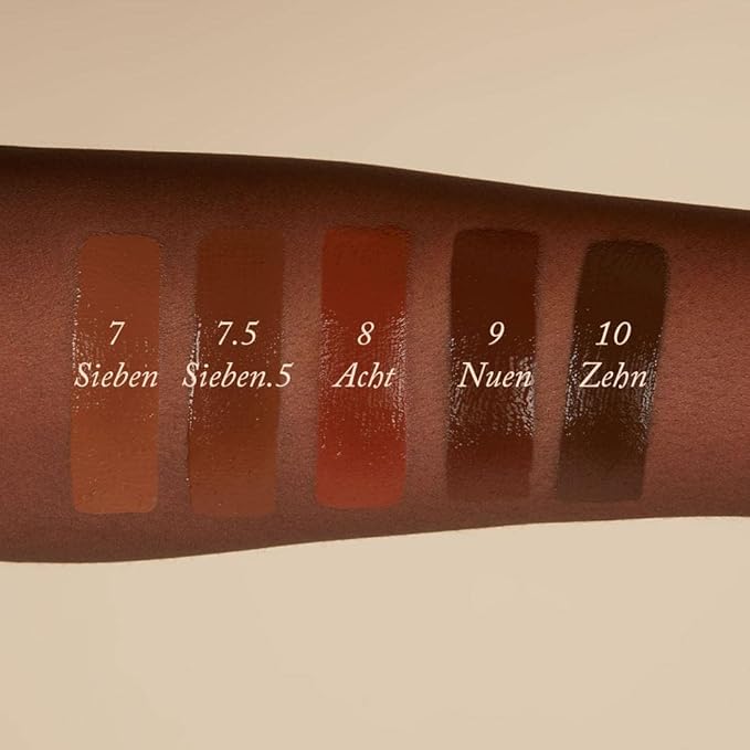 Monika Blunder Beauty - Blunder Cover Foundation Concealer - Shade: 8 - Acht - Deep/Dark with Red Undertones - Clean Beauty, All-In-One, Cruelty-Free, Vegan - 0.62 oz-Velvo Beauty