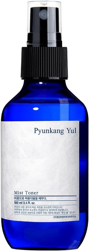 Pyunkang Yul Facial Mist Toner 3.4 Fl. Oz - Face Moisturizer Skin Care Korean Spray Toner for Oily and Combination Skin Types - Astringent for Face Certified as a Zero-Irritation - Watery Texture-Velvo Beauty