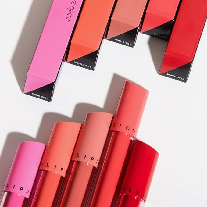 JUNG SAEM MOOL OFFICIAL LIP-PRESSION Water Lasting Tint (Dew Scarlet)-Velvo Beauty