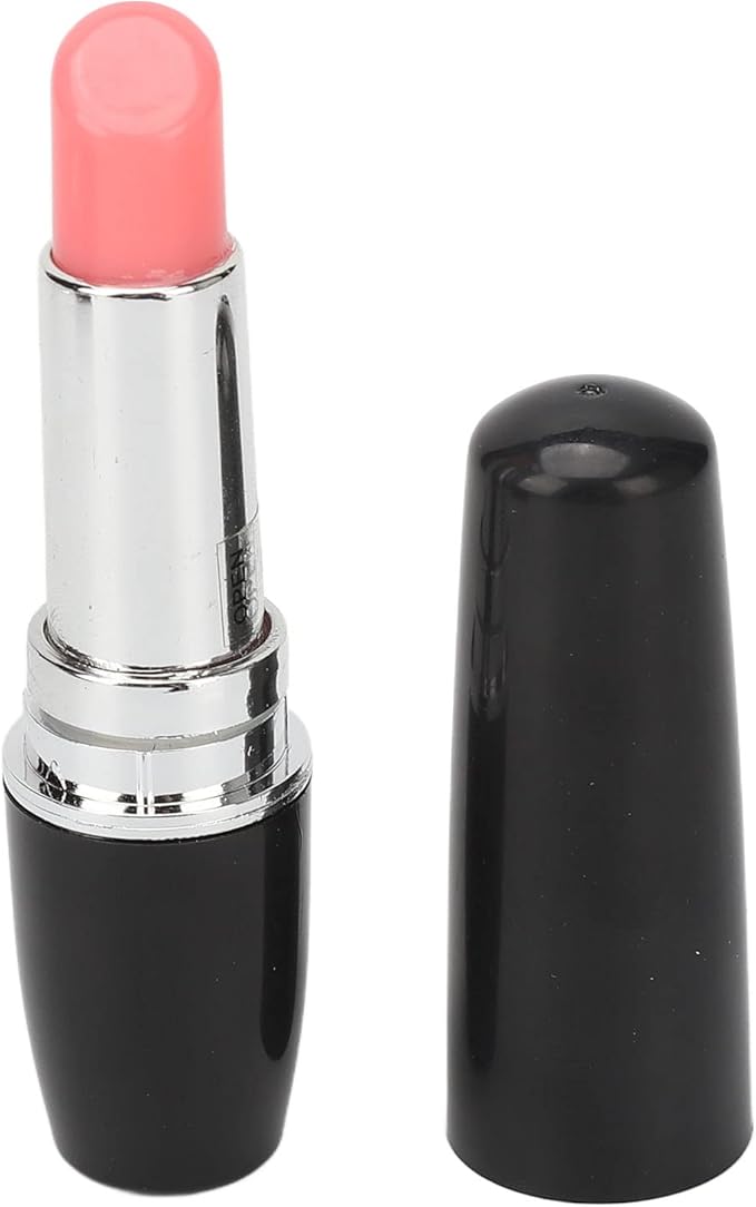 Small Lipstick Massager, Portable Lipstick Shape Vibration Face Massage Wand for Facial Eye - Relieving Dark Circles and Eye Bags, Used with AAA Battery (Not Included)-Velvo Beauty