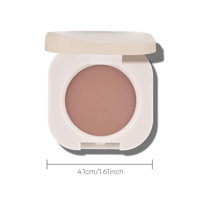 KYDA Single Matte Eyeshadow, Dusty Rose Pink Eyeshadow, Ultra-fine Smooth Powder, Lightweight Blendable Formula, Warm Tone Eyes Makeup, Mist Rose-Velvo Beauty