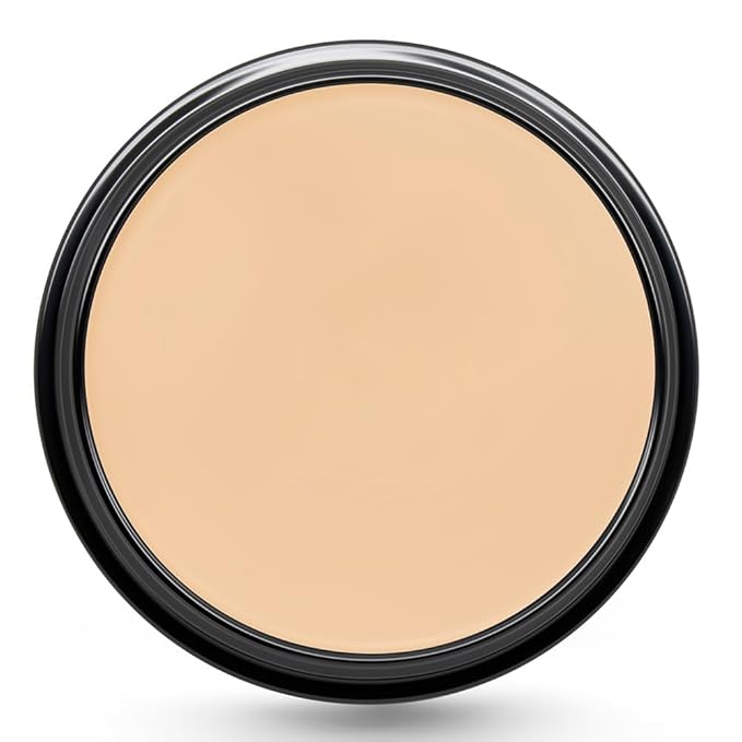 Graftobian HD Glamour Crème Foundation 1/2oz, Weightless Full Coverage Makeup, 65 Inclusive Shades, For All Skin Types, Natural or Full-Glam Looks, For Professionals and Beginners (Olive Glow)-Velvo Beauty