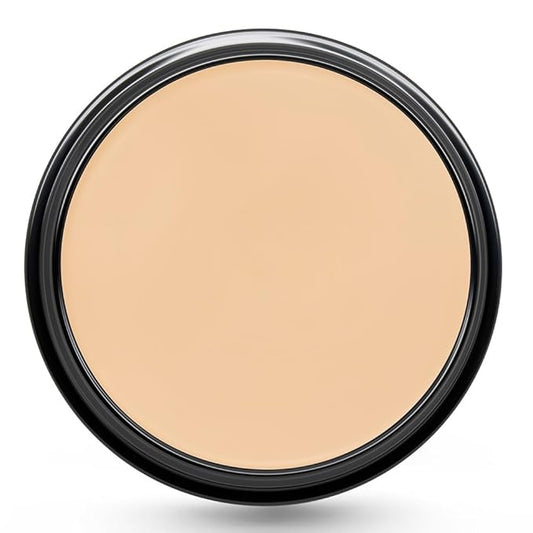 Graftobian HD Glamour Crème Foundation 1/2oz, Weightless Full Coverage Makeup, 65 Inclusive Shades, For All Skin Types, Natural or Full-Glam Looks, For Professionals and Beginners (Olive Glow)-Velvo Beauty