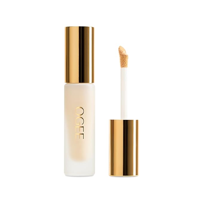Ogee Complexion Perfecting Under Eye Concealer - Certified Organic Full Coverage Concealer - Buildable Coverage - FIR 0.02W - Fair (Warm-Golden Undertones)-Velvo Beauty