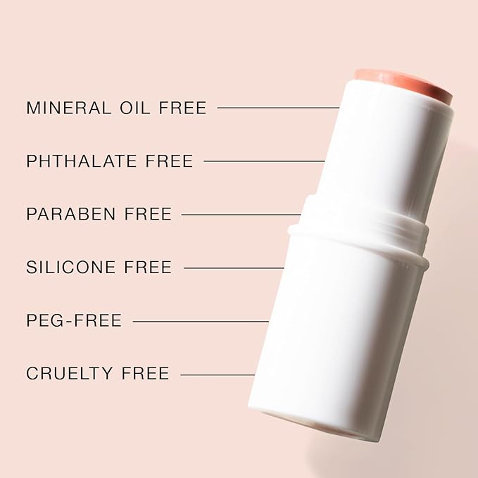 Boomstick Golden Peach ™ - Warm, Coral-Peach Blush Stick and Lipstick - Multistick, Vegan, Makeup for Older Women and Mature Skin Boom Stick By Cindy Joseph-Velvo Beauty