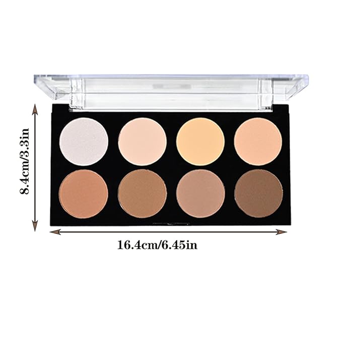 Makeup Highlight & Contour Pro Palette Lightweight Blendable Long Lasting Waterproof Non-Smudge Natural Makeup Contour-Velvo Beauty