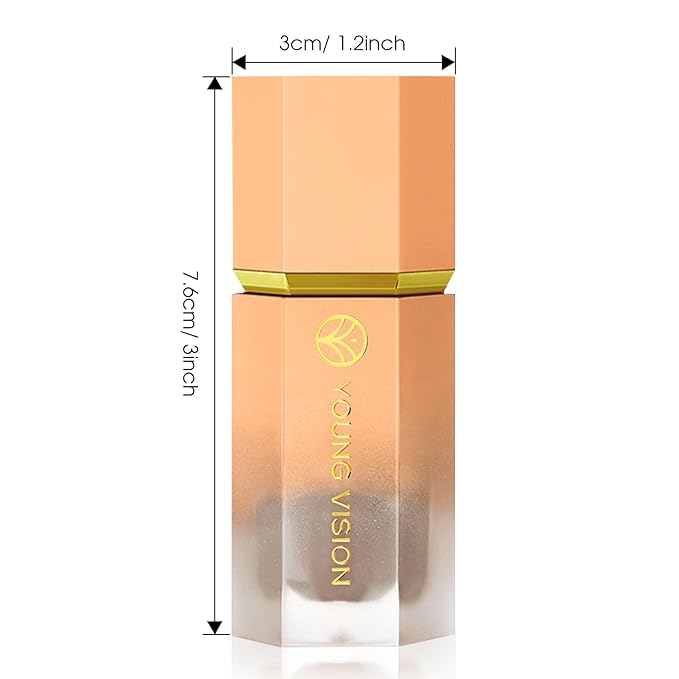 Liquid Contour Stick Makeup - Cream Face Contour Wand with Cushion Applicator, Natural Matte Long Lasting Creamy Bronzer Contour, Lightweight Silky Blendable (#02 SOFT TAN)-Velvo Beauty