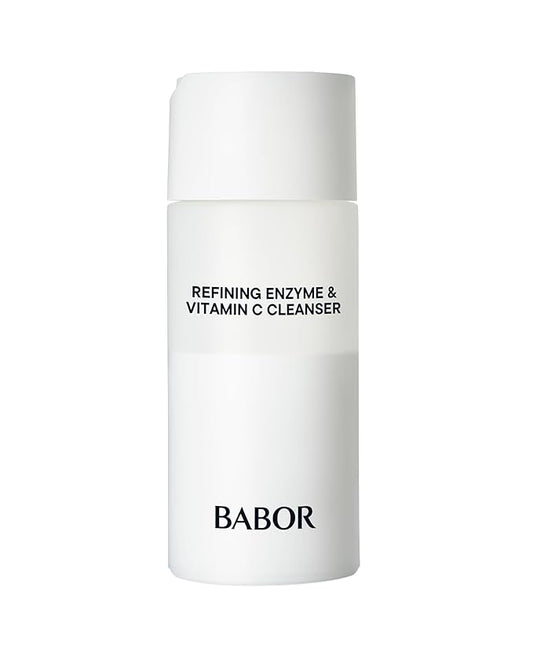 BABOR Refining Enzyme & Vitamin C Cleanser, Enzyme Powder Cleanser, Exfoliating Face Wash Polish, Gentle Facial Scrub to Brighten and Even Complexion-Velvo Beauty