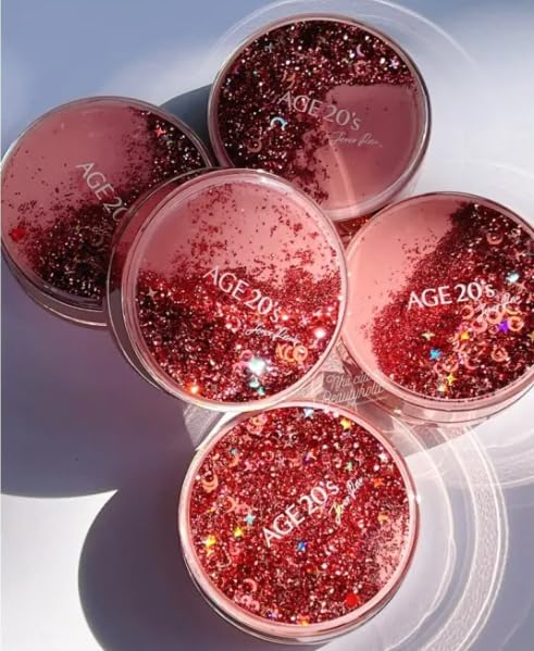 AGE 20's Shining Drop Edition Jericho Rose Essence Pink Pact Pink Latte No.21 Makeup Foundation 1 Refil-Velvo Beauty