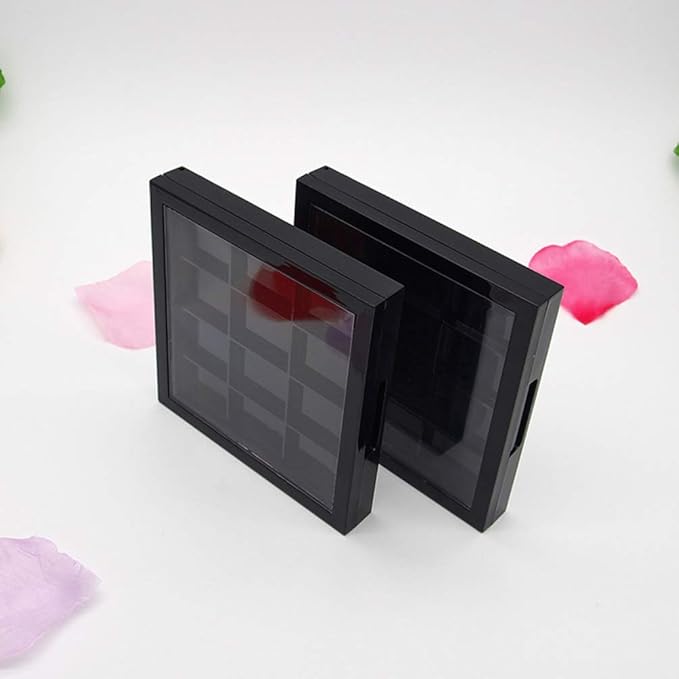 Empty Eyeshadow Palette Eyeshadow Makeup Palette Lipstick Container Makeup Empty Case for Blush Lipstick, 1Pcs 12 Grids-Velvo Beauty
