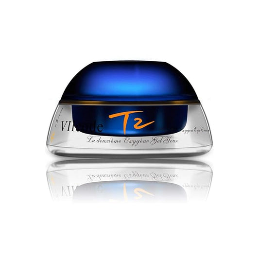 T2 O3.0 Oxygen Eye Cream For Dark Circles Puffiness Wrinkles Fine Lines Firmness Bags Crow's Feet 5 ml-Velvo Beauty