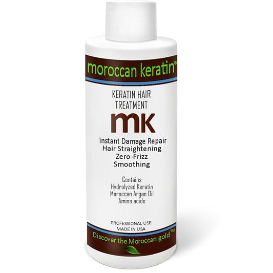 Brazilian Keratin Hair Treatment blowout Straightening Product Professional Grade Natural Organic Looking Results at Home or Salon (4oz Keratin)-Velvo Beauty