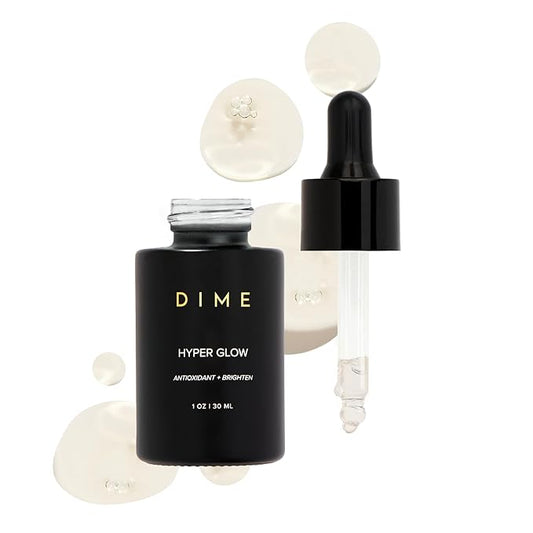 DIME Beauty Hyper Glow Serum, 15% Vitamin C Face Serum for Brightening Dull Skin, Dark Spot Corrector, 1 oz / 30 ml-Velvo Beauty