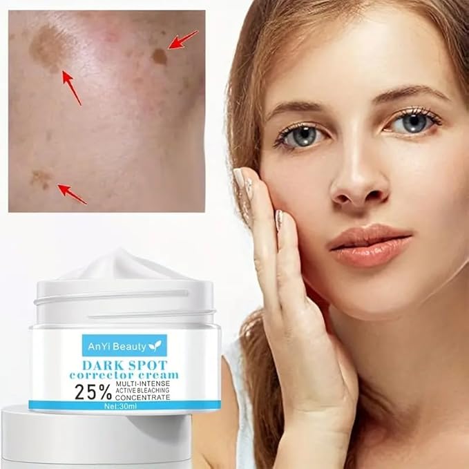 Cream for Correcting Dark Spots: Face, Body, and Sensitive Areas, Promoting Youthful Skin for Both Women and Men (1oz)-Velvo Beauty