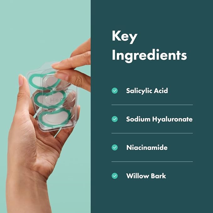 Mighty Patch Micropoint Large Hydrocolloid Pimple Patches for Face Blemishes from Hero Cosmetics, Acne Stickers for Early Stage Zits & Hidden Pimples, 1,385 Proprietary Micropoints, 6 Count-Velvo Beauty