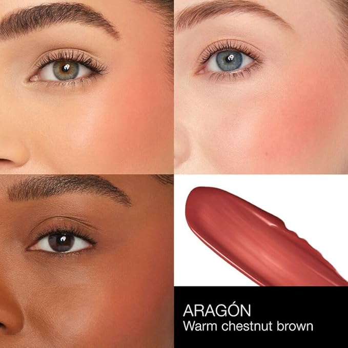 Nars Afterglow Liquid Blush - 0.23 oz / 7 mL (Aragon, Standard), 1 Count (Pack of 1)-Velvo Beauty