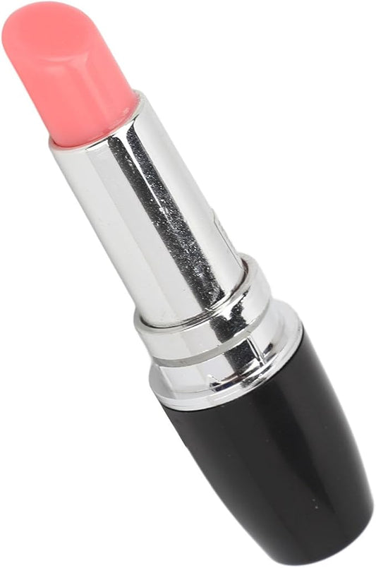 Small Lipstick Massager, Portable Lipstick Shape Vibration Face Massage Wand for Facial Eye - Relieving Dark Circles and Eye Bags, Used with AAA Battery (Not Included)-Velvo Beauty