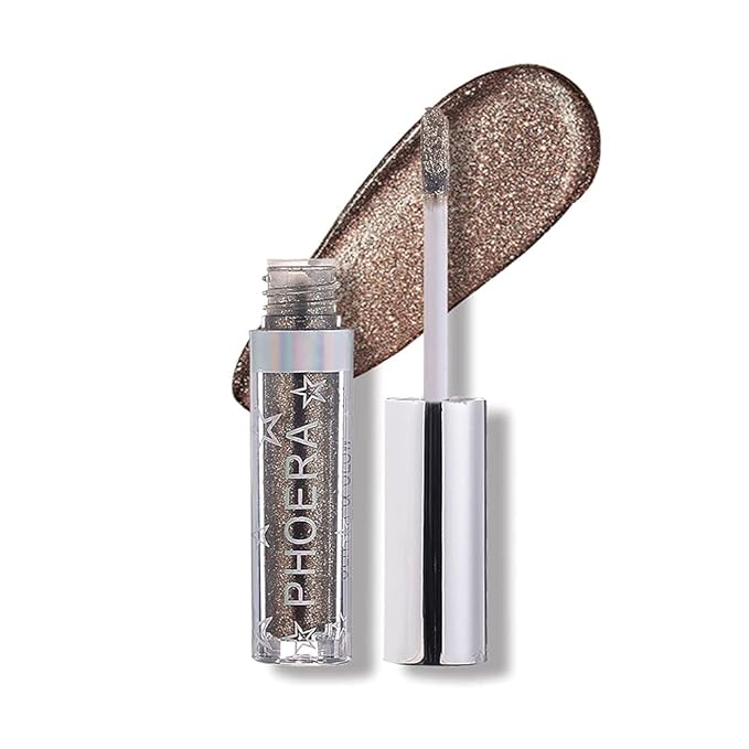 Glitter Eyeshadow, Makeup For Eyes Liquid Shimmer Sparkle Glow Light Colors Pencil Stick Shiny Long Lasting Waterproof Shining Eye Shadow Sets Metallic Pigments Metals Gloss Sparkling Pen Kit (A104)-Velvo Beauty