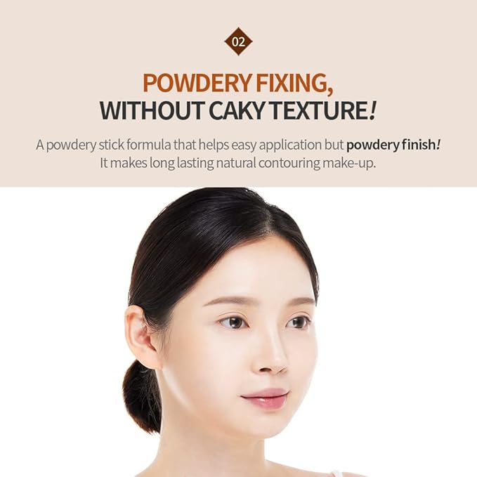 ETUDE Play 101 Stick Contour Duo #2(21AD) | Creamy Shading and Highlighter Duo for Easy Contouring Makeup | Kbeauty-Velvo Beauty