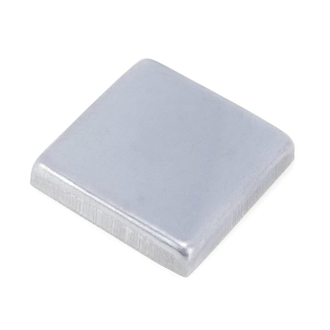 Pack of 30 Empty Square Metal Pans 26mm Eyeshadow Palette Pans Replacement for Magnets Makeup Palettes (3mm Height)-Velvo Beauty