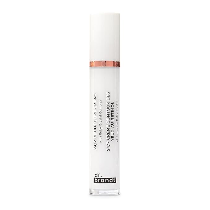 Dr. Brandt 24/7 Retinol Eye Cream - Brightens The Eye Contour, Smooths Fine Lines and Wrinkles - 0.5 oz / 15 g-Velvo Beauty