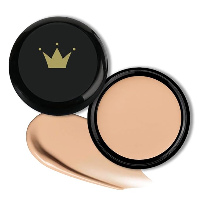 Kaely Color Correcting Concealer,Cream Pot Concealer Full Coverage,under Eye Concealer Palette for Conceals Dark Circles,Waterproof Foundation Face Makeup,05 Beige-Velvo Beauty