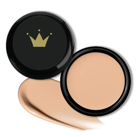 Kaely Color Correcting Concealer,Cream Pot Concealer Full Coverage,under Eye Concealer Palette for Conceals Dark Circles,Waterproof Foundation Face Makeup,05 Beige-Velvo Beauty